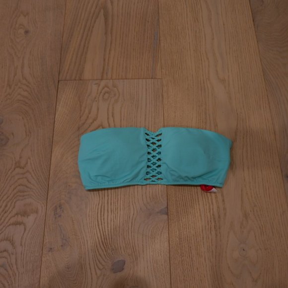 Victoria's Secret Bandeau Bikini Top SeaFoam Green - Picture 3 of 3